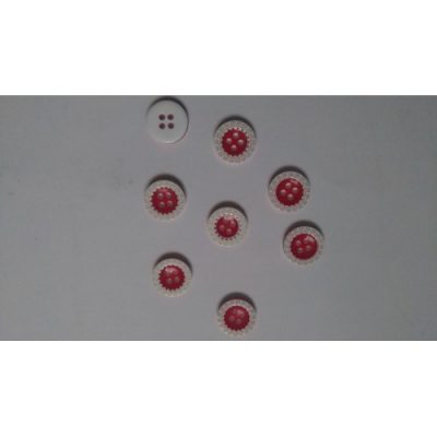 Nasturi plastic rosii